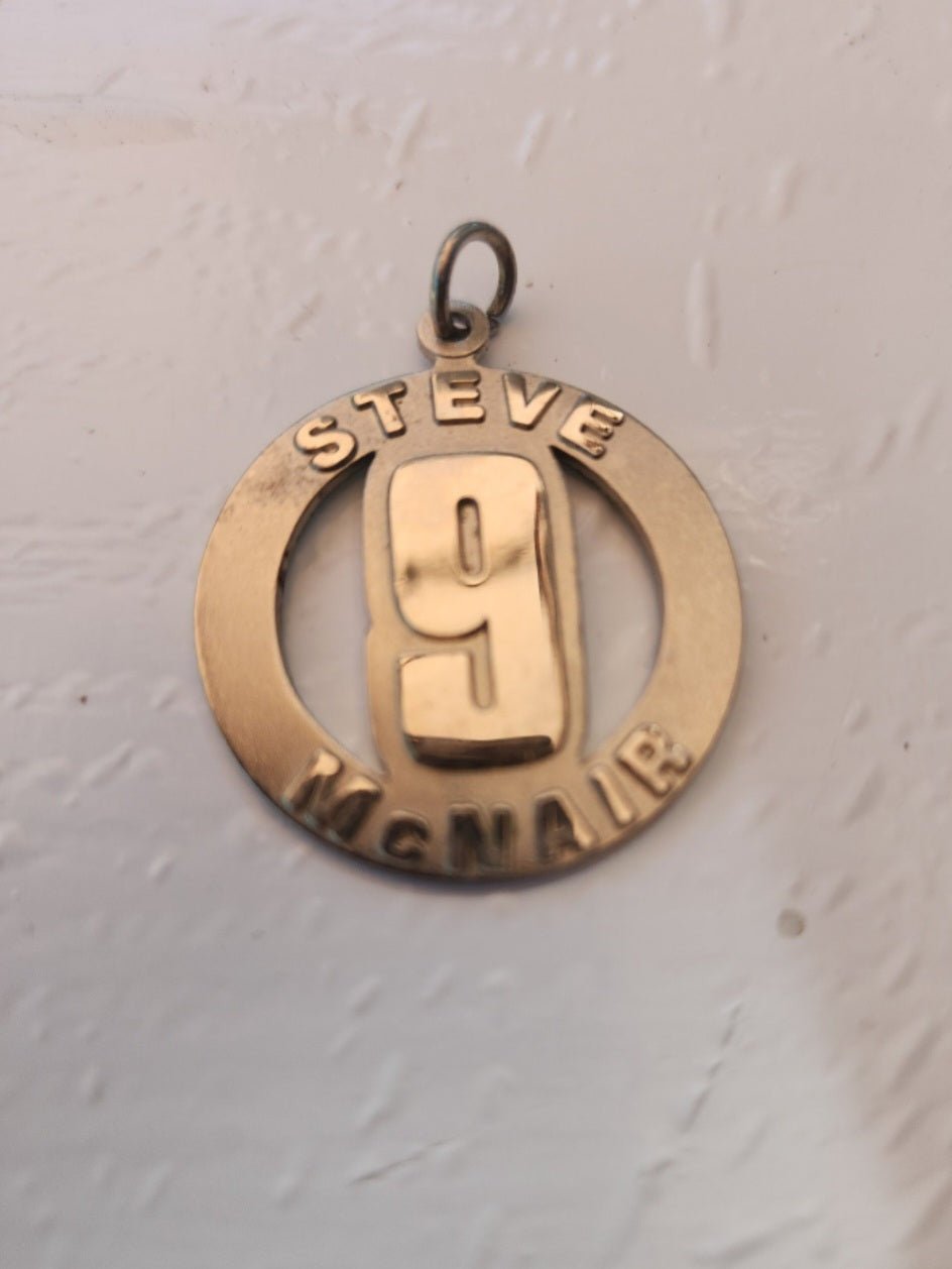 Steve McNair 9 Pendant for necklace Tennessee Titans - I Bought a Yard Sale