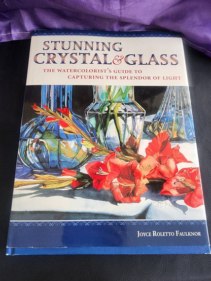 Stunning CRYSTAL & GLASS By Joyce Roletto Faulknor HB Book - I Bought a Yard Sale