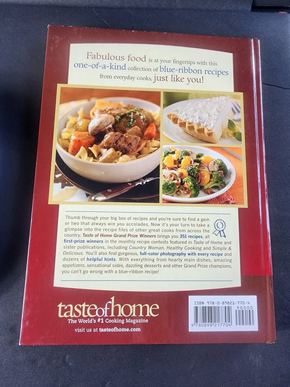 Taste of Home Grand Prize Winners Illustrated Hardback Cookbook - I Bought a Yard Sale
