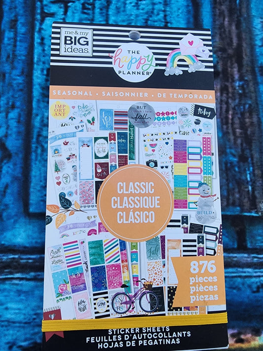 The Happy Planner® Seasonal Sticker Book 876 stickers - I Bought a Yard Sale