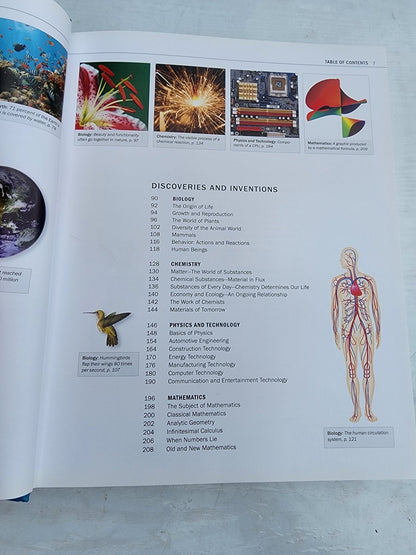 The Knowledge Book (National Geographic Society, 2007) Big textbook - I Bought a Yard Sale