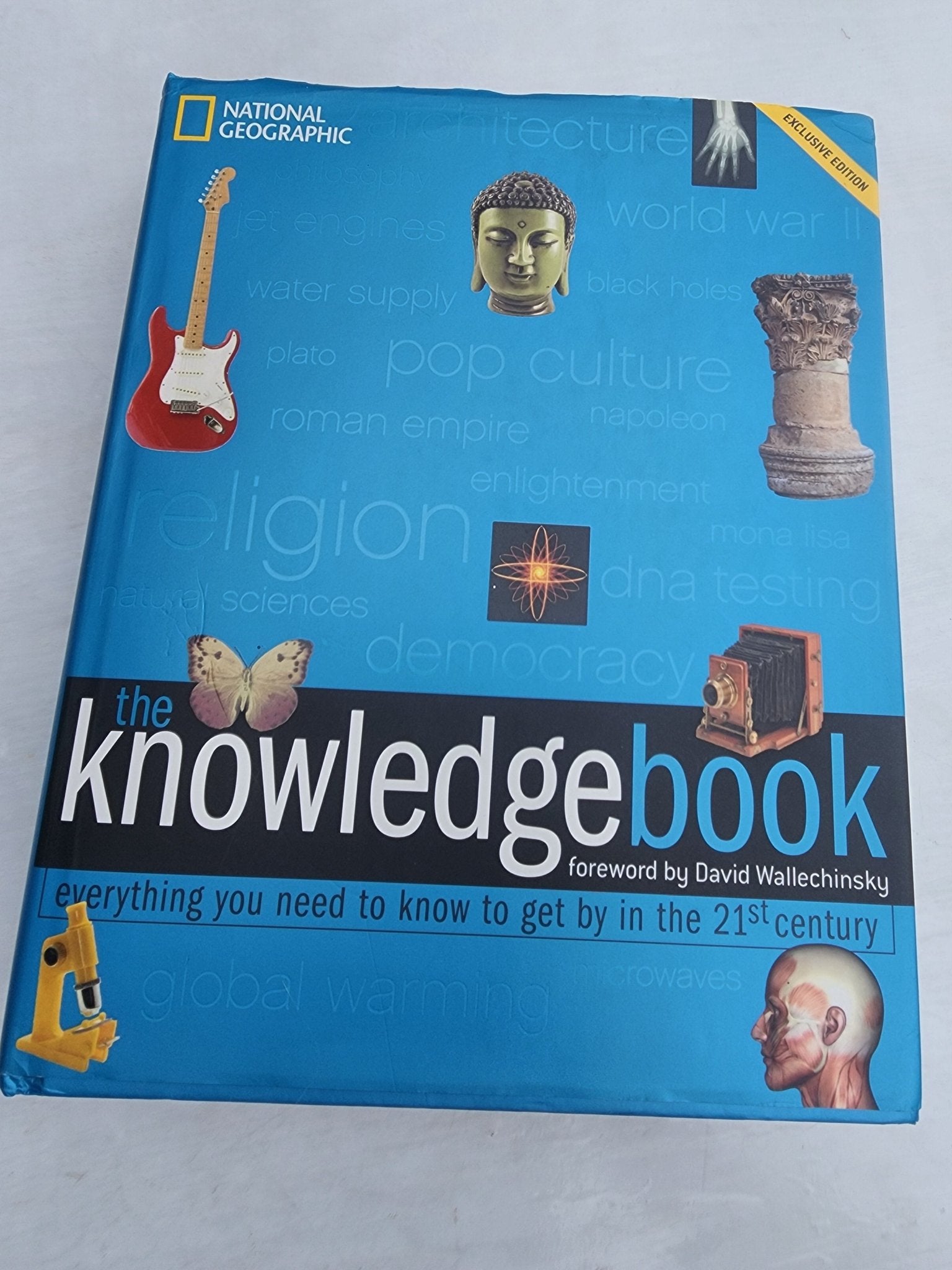 The Knowledge Book (National Geographic Society, 2007) Big textbook - I Bought a Yard Sale