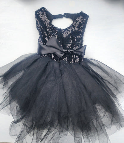Toddler Kids Girls Baby Princess Dress Sleeveless Sequins Tutu Tulle Dresses 6 - 9m - I Bought a Yard Sale