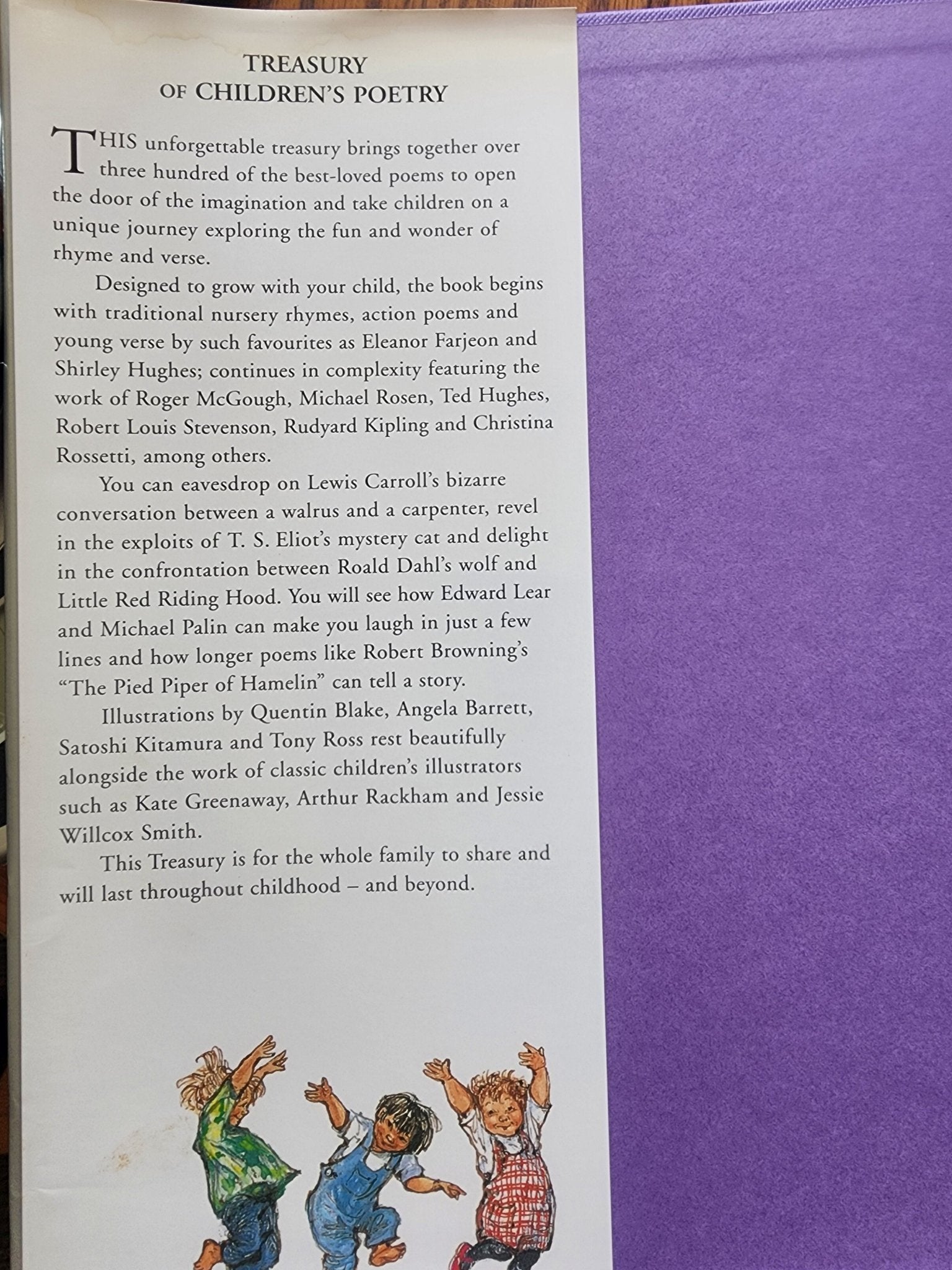 Treasury of Children's Poetry Hardcover Big Book - I Bought a Yard Sale