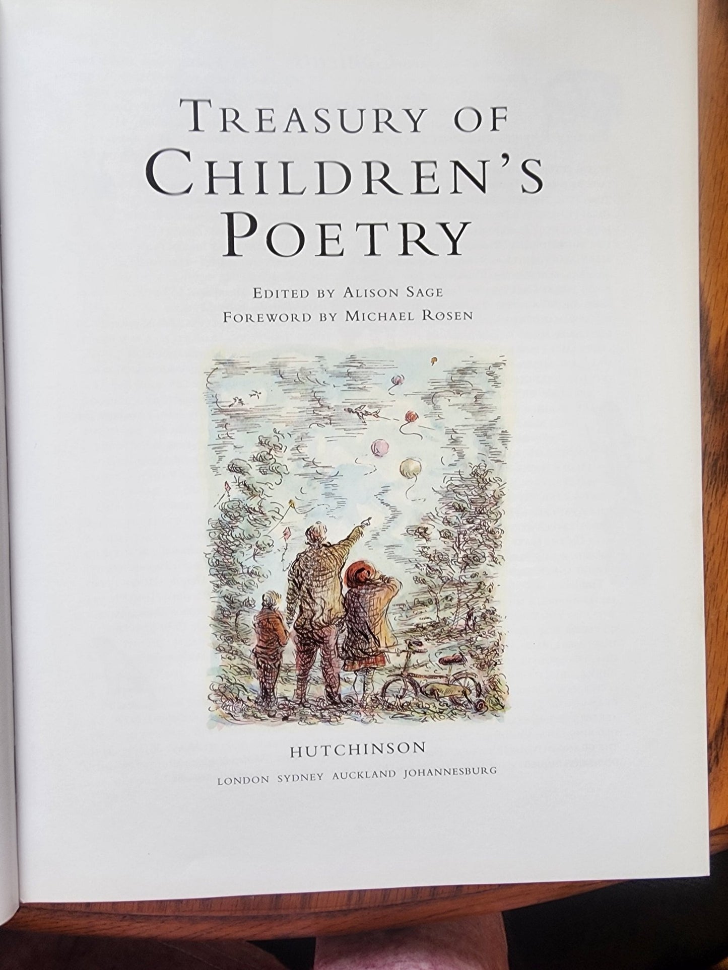 Treasury of Children's Poetry Hardcover Big Book - I Bought a Yard Sale