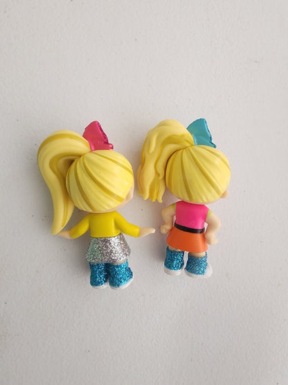 Two Nickelodeon Jojo Siwa Live Your Dream 3" Inch Mini Collectible Figures 2019 - I Bought a Yard Sale