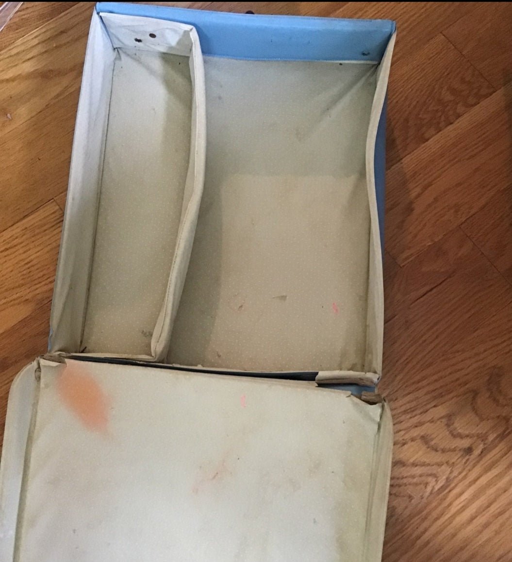 Vintage 1963 Mattel Barbie Case - Blue - I Bought a Yard Sale