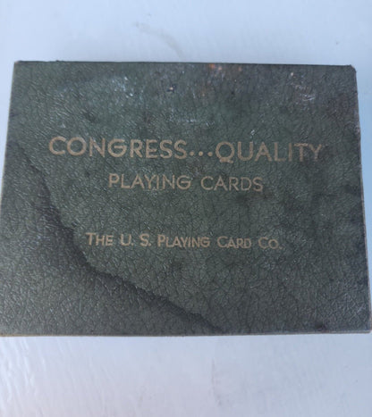 Vintage 2 Decks of Playing Cards Picture of Winfield Hospital, Congress Quality by the US Playing Card Co. - I Bought a Yard Sale