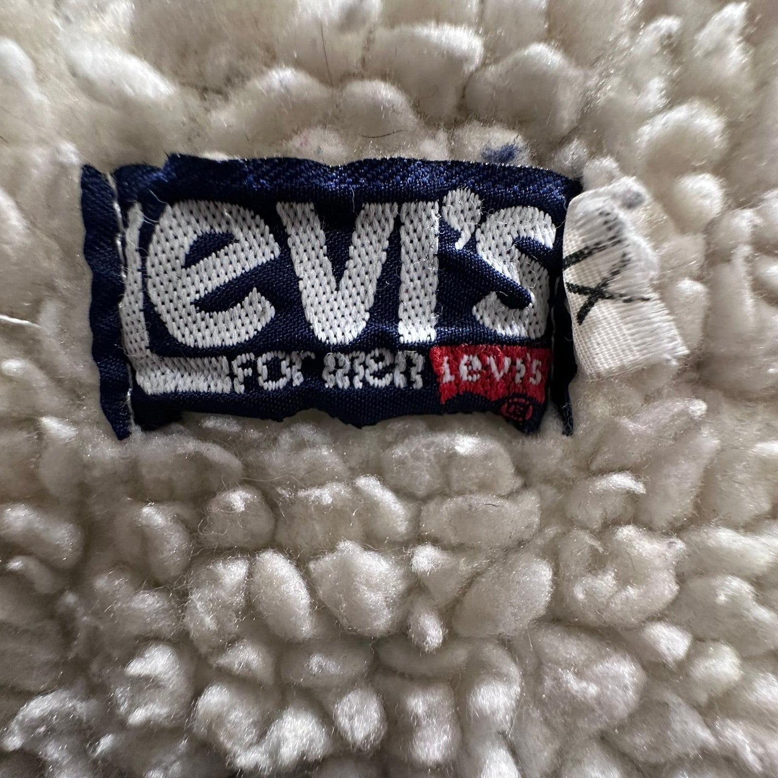 Vintage 80s Levi's Orange Tab Sherpa Trucker Jacket - I Bought a Yard Sale