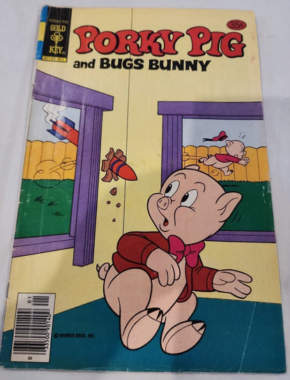 Vintage Comic Book Porky Pig & Bugs Bunny 86 1979 Gold Key - I Bought a Yard Sale