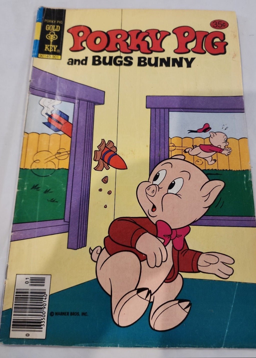 Vintage Comic Book Porky Pig & Bugs Bunny 86 1979 Gold Key - I Bought a Yard Sale