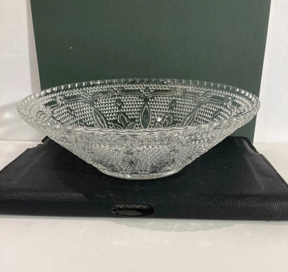 Vintage Crystal Heritage Hobnail Fruit Bowl By Federal Glass Co. 10 - 1/2" in diameter - I Bought a Yard Sale