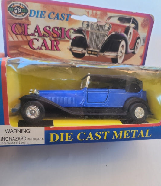 Vintage JE Toys, Diecast Metal Classic Car, aprox. 4.50" Long by J.E. Toys Pull - I Bought a Yard Sale