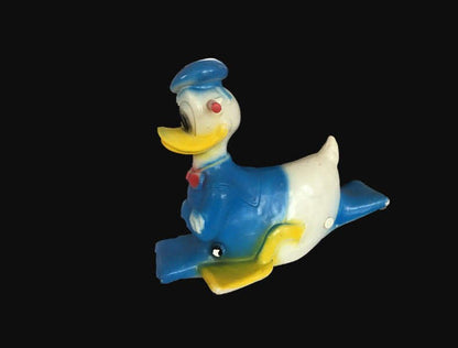 Vintage Rare Disney Donald Blow Mold Duck Toy Rocker - I Bought a Yard Sale