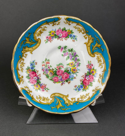 Vintage Tuscan Naples Tea Cup and Saucer. Fine English Bone China. Made in England. - I Bought a Yard Sale