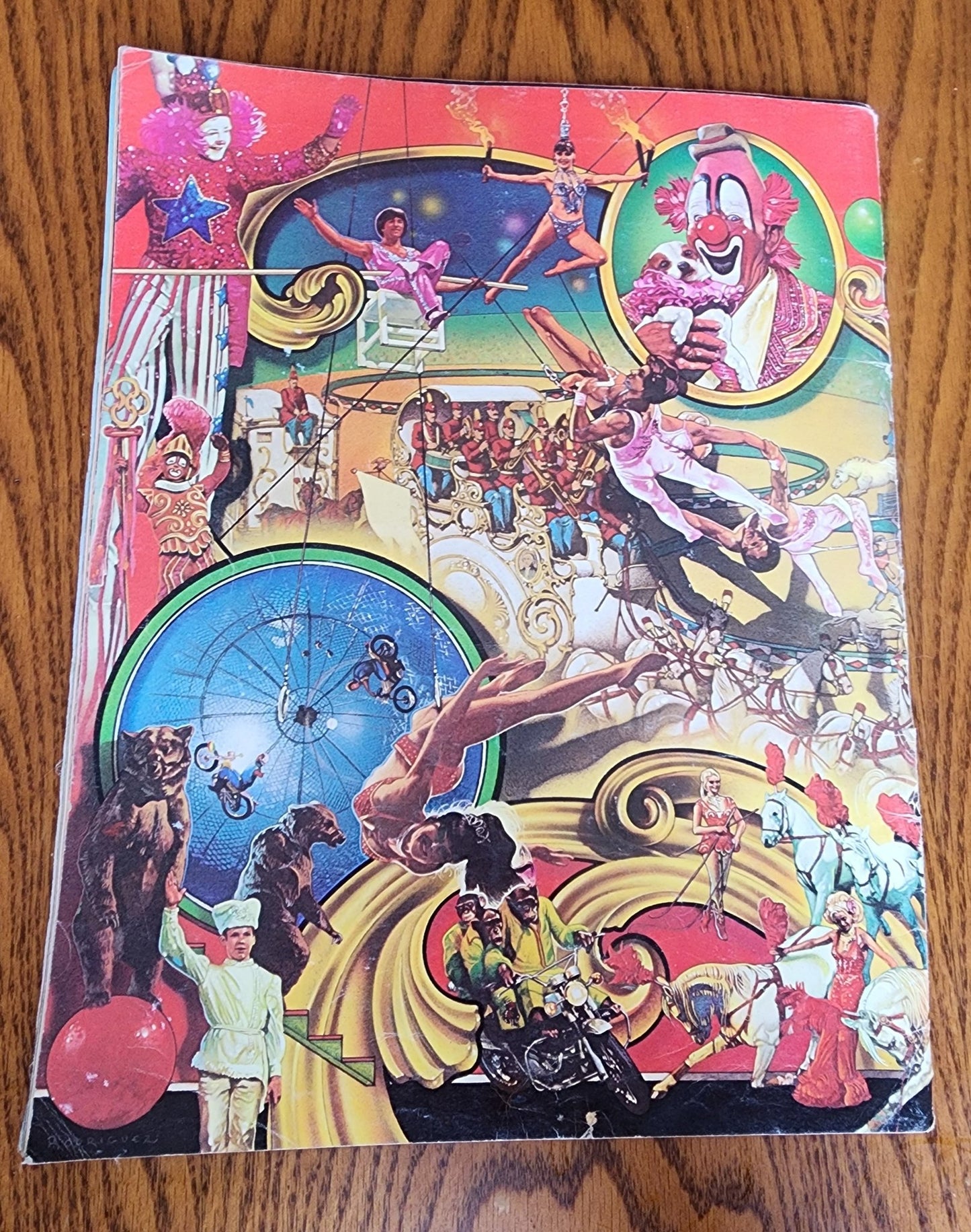 Vtg 1981 Ringling Bros and Barnum & Bailey Circus 11th Edition Souvenir bk progr - I Bought a Yard Sale