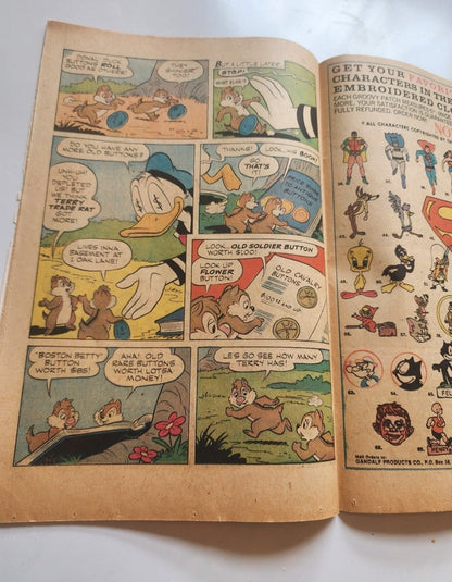 VTG Walt Disney Chip 'N' Dale 41 (1976) Gold Key Donald Duck - I Bought a Yard Sale