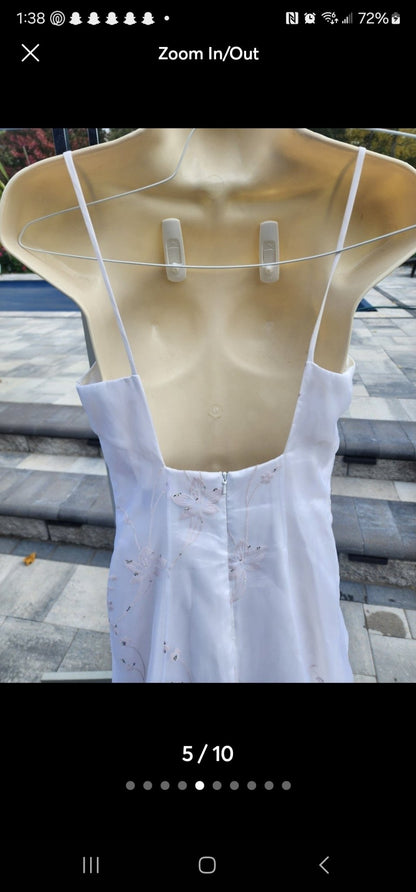 Wedding Gown Beach Dress size 6 by Chealsea Nites - I Bought a Yard Sale