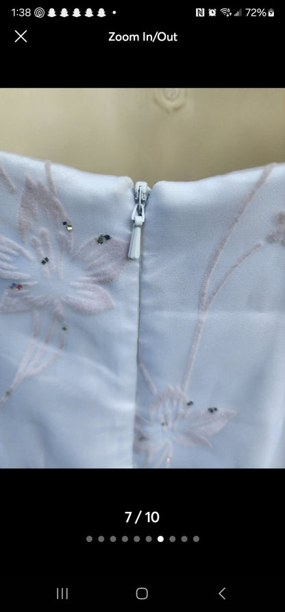 Wedding Gown Beach Dress size 6 by Chealsea Nites - I Bought a Yard Sale