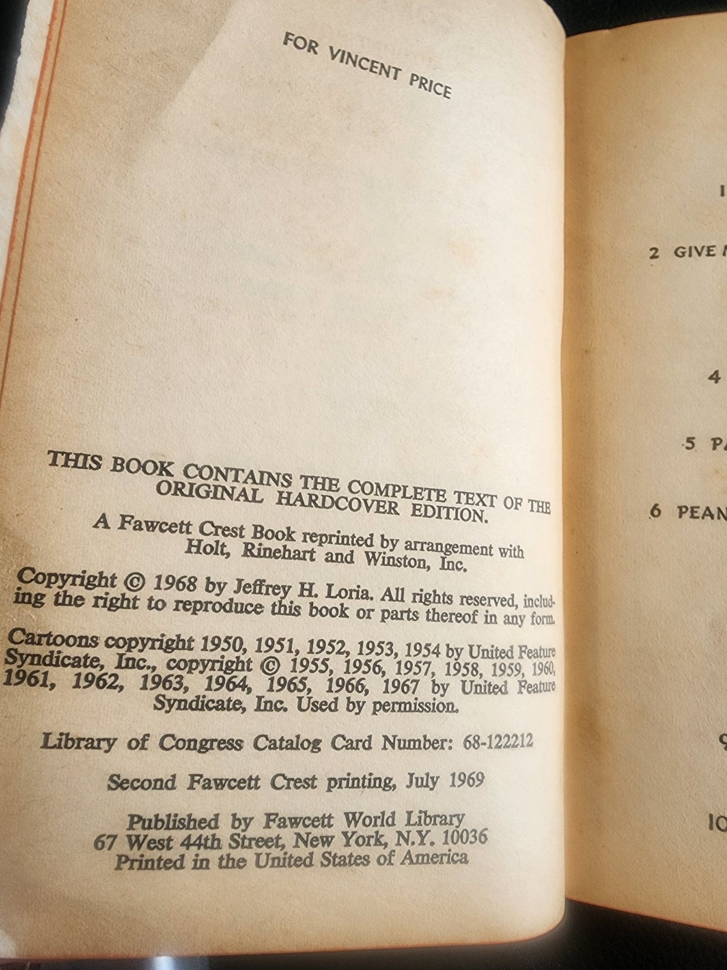 What's It All About, Charlie Brown?" Pb book by Jeffrey H. Loria, published 1969 - I Bought a Yard Sale