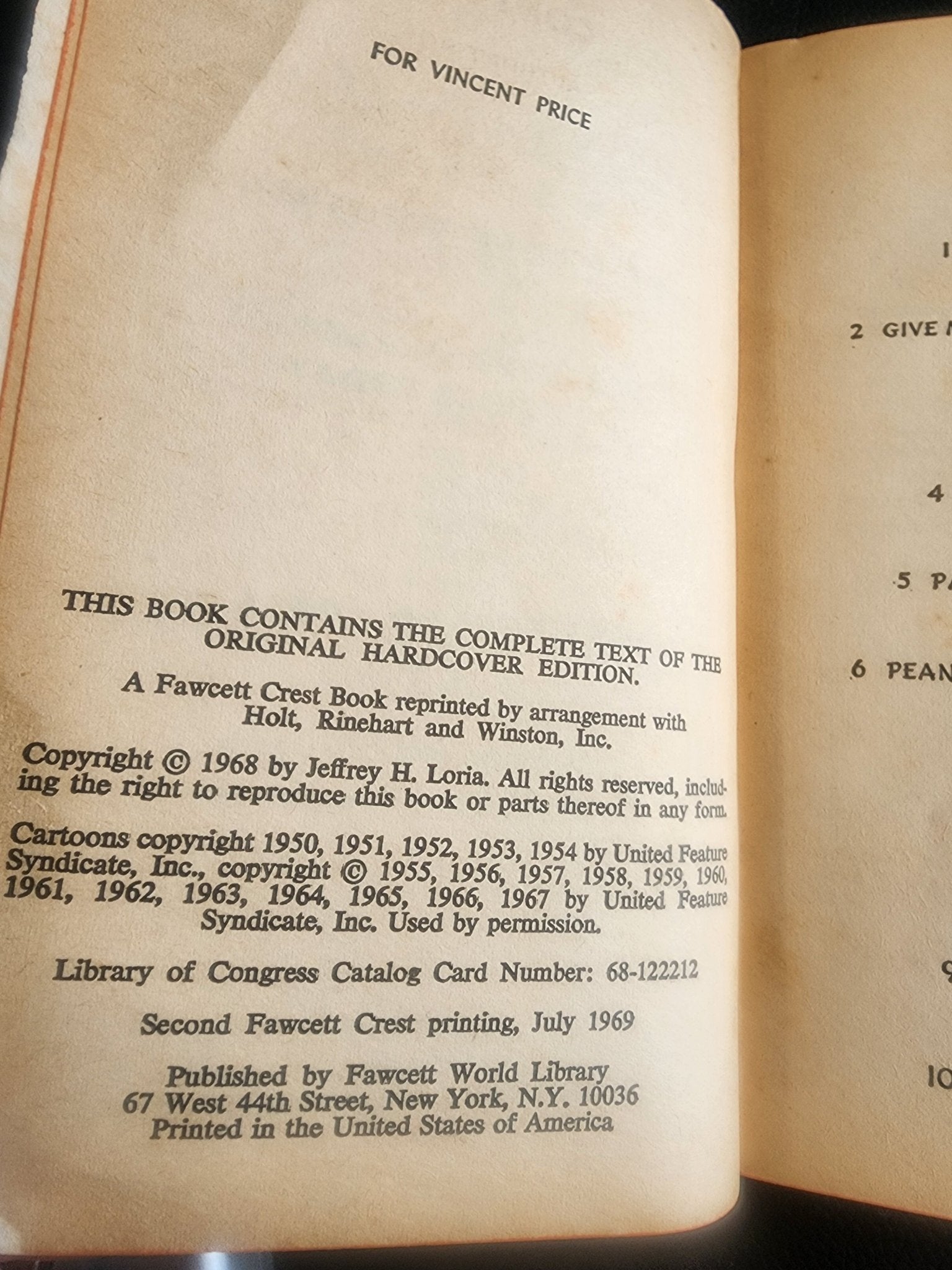 What's It All About, Charlie Brown?" Pb book by Jeffrey H. Loria, published 1969 - I Bought a Yard Sale