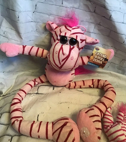 Whimsical Extend - a - Pull Zebra with Cuddly Baby by Adventure Planet - I Bought a Yard Sale