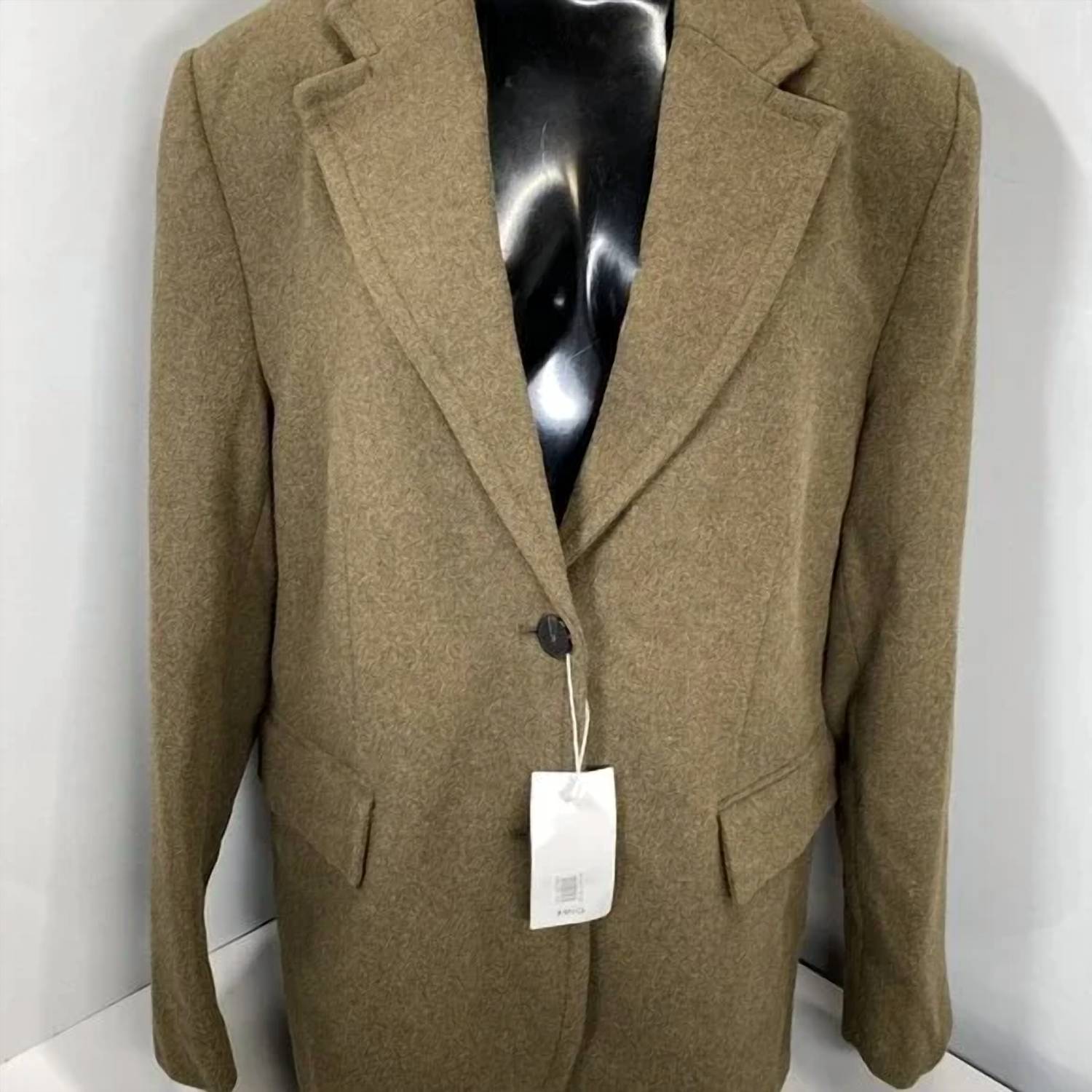 Women's 2 - button Notch Collar Blazer - I Bought a Yard Sale