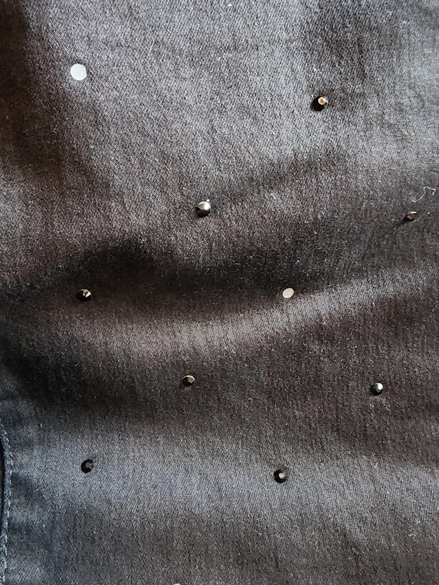Women's Black Jeans with embellished studs on front by Boston Proper size 8. - I Bought a Yard Sale