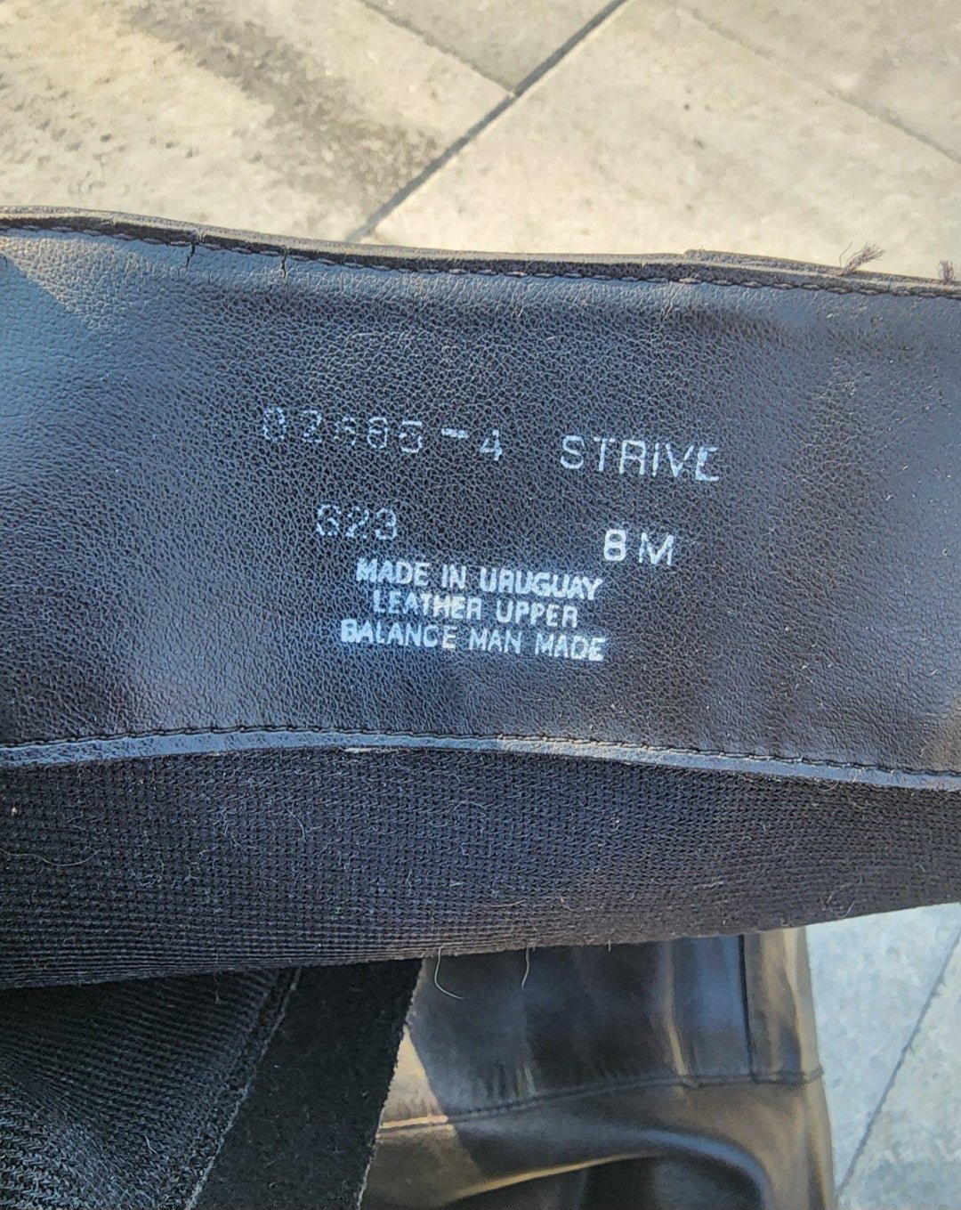 Women's Black Leather Boots - I Bought a Yard Sale