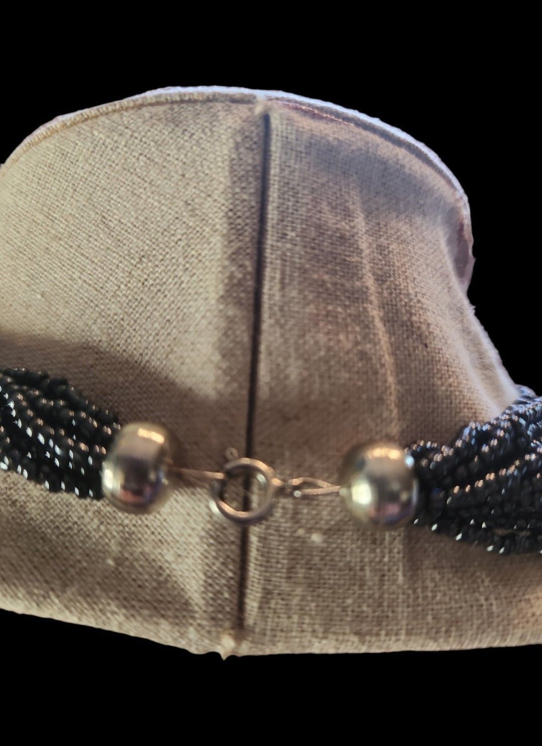 Women's Elegant Black seed Beaded Necklace - I Bought a Yard Sale
