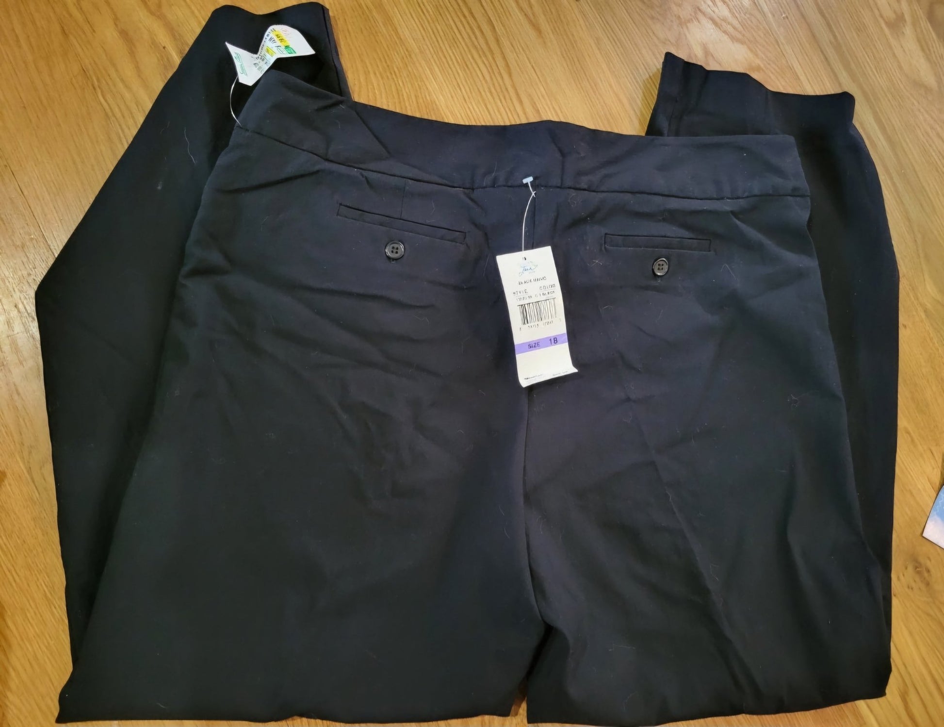 Women's Lark Lane Black Pants size 18 - I Bought a Yard Sale