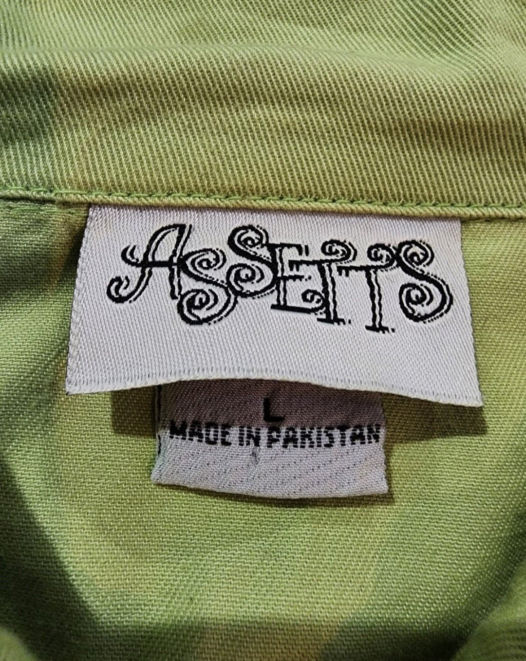 Women's Margarita Lime Green Jacket L - I Bought a Yard Sale