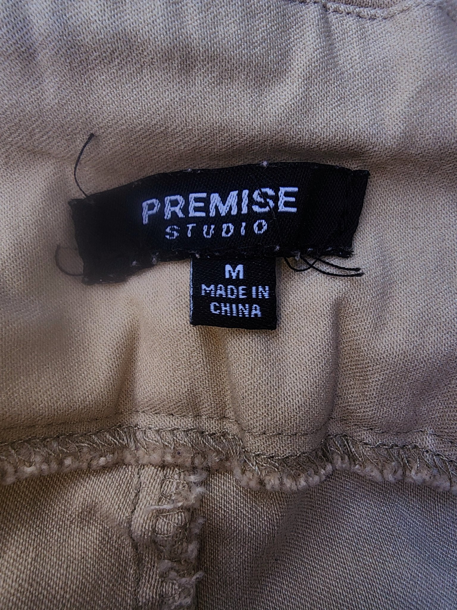 Women's Tan Slacks by Premise Studios size M - L - I Bought a Yard Sale