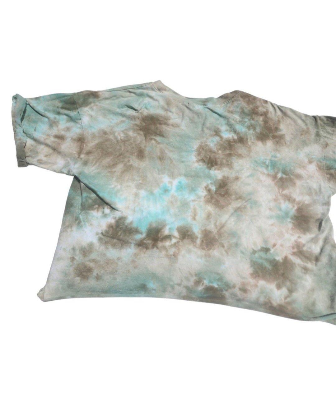 Women's Tye Dye Crop Top XL - I Bought a Yard Sale