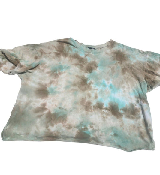 Women's Tye Dye Crop Top XL - I Bought a Yard Sale